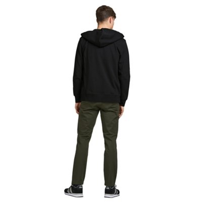 Sweatshirt zippé à capuche homme Jjebasic Zip Hood Noos JACK JONES