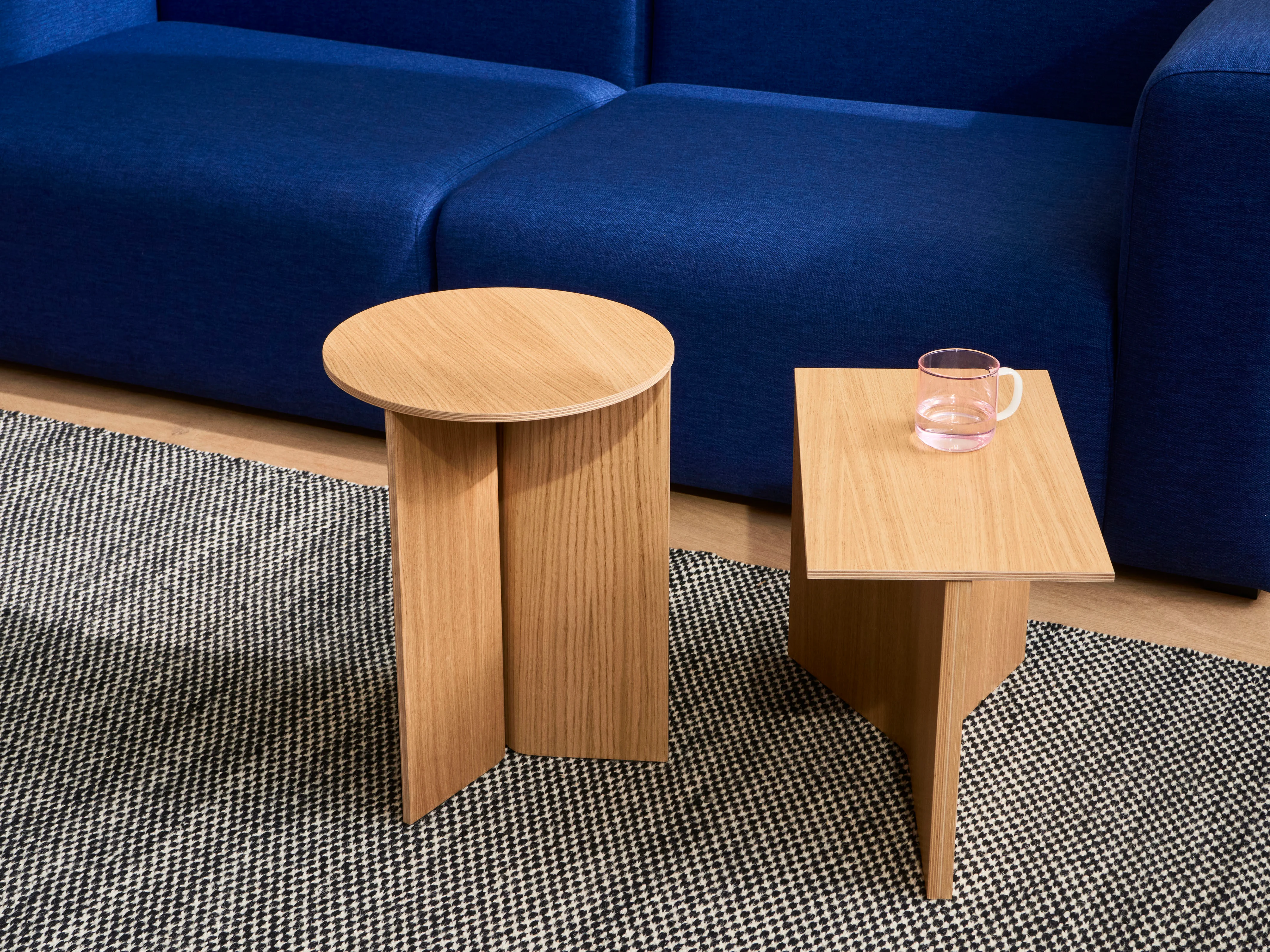 SLIT WOOD - Table d'appoint bois | Marron