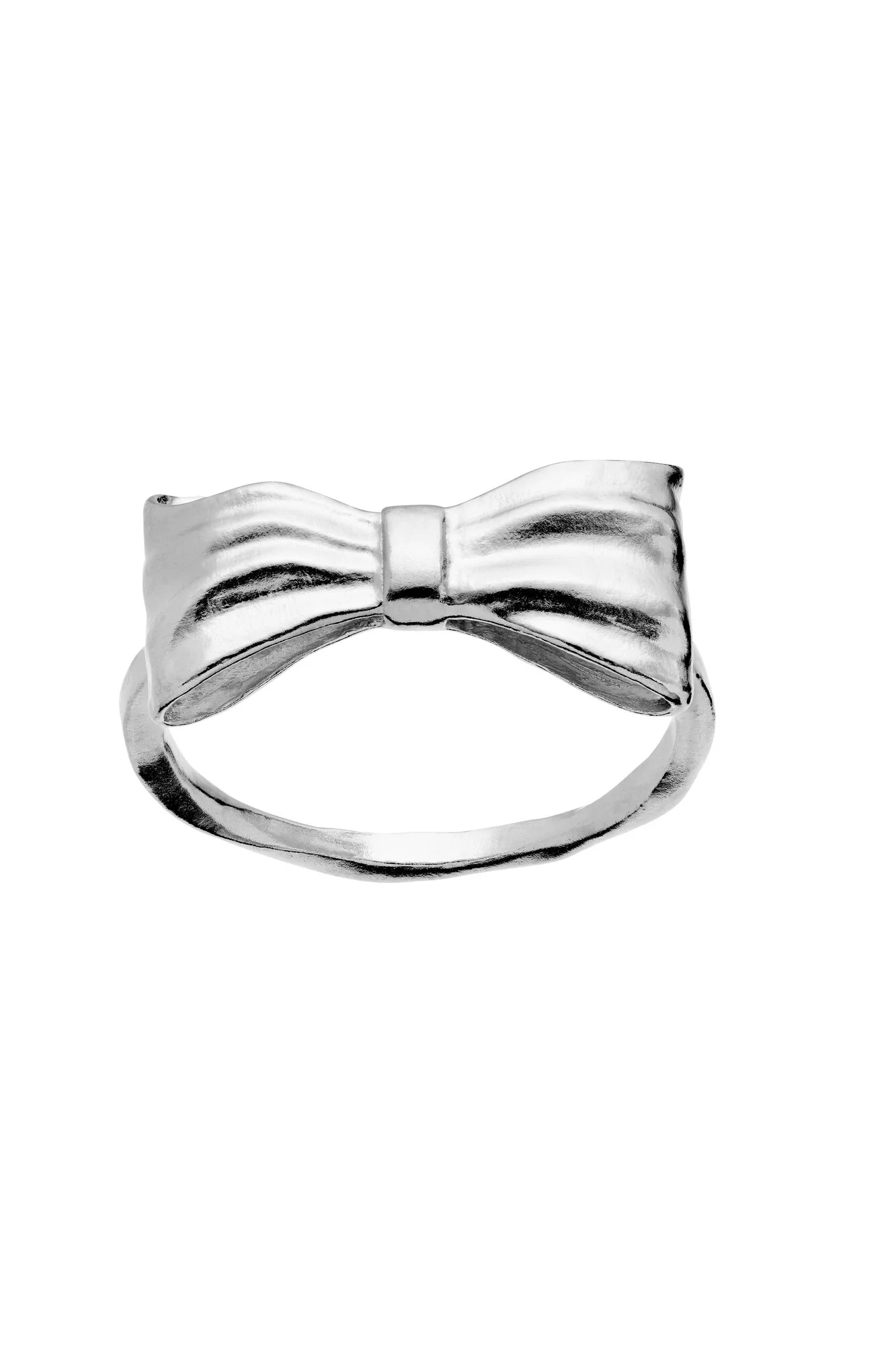 Maanesten  Satin ring - sølv