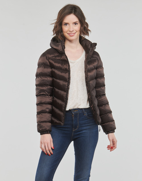 Superdry - HOODED FUJI PADDED JACKET - Marron