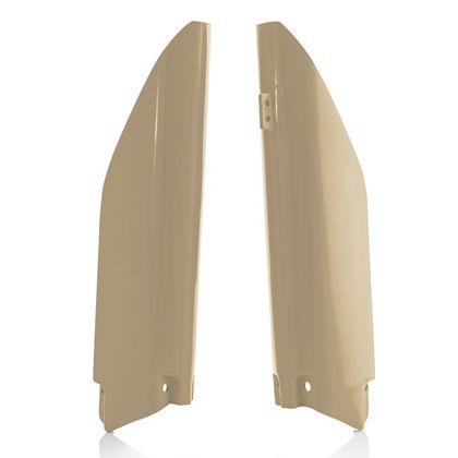 Protections de fourche Acerbis Universel - Jaune / Blanc