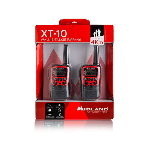 Walkie-talkie Midland XT10 Alcance 4km