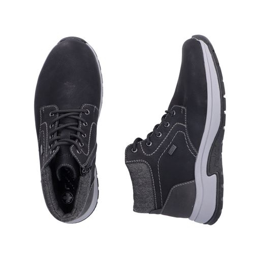 Rieker Sko,  Black/Anthrazit, 47