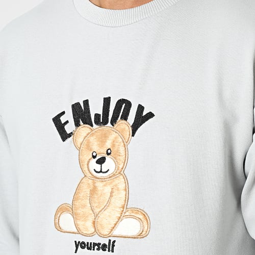 Sweat Crewneck GK-1053 Gris