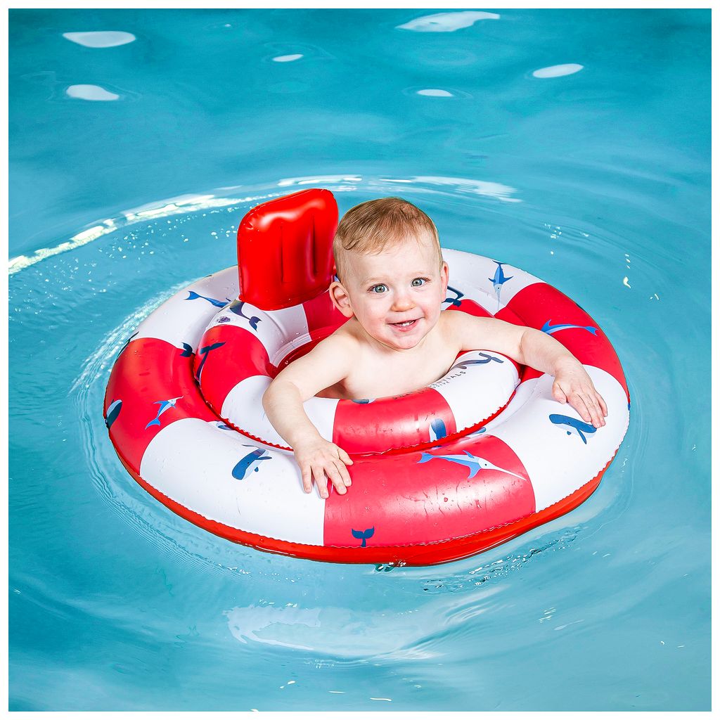Swim EssentialsSwim Essentials   Schwimmsitz red white whale