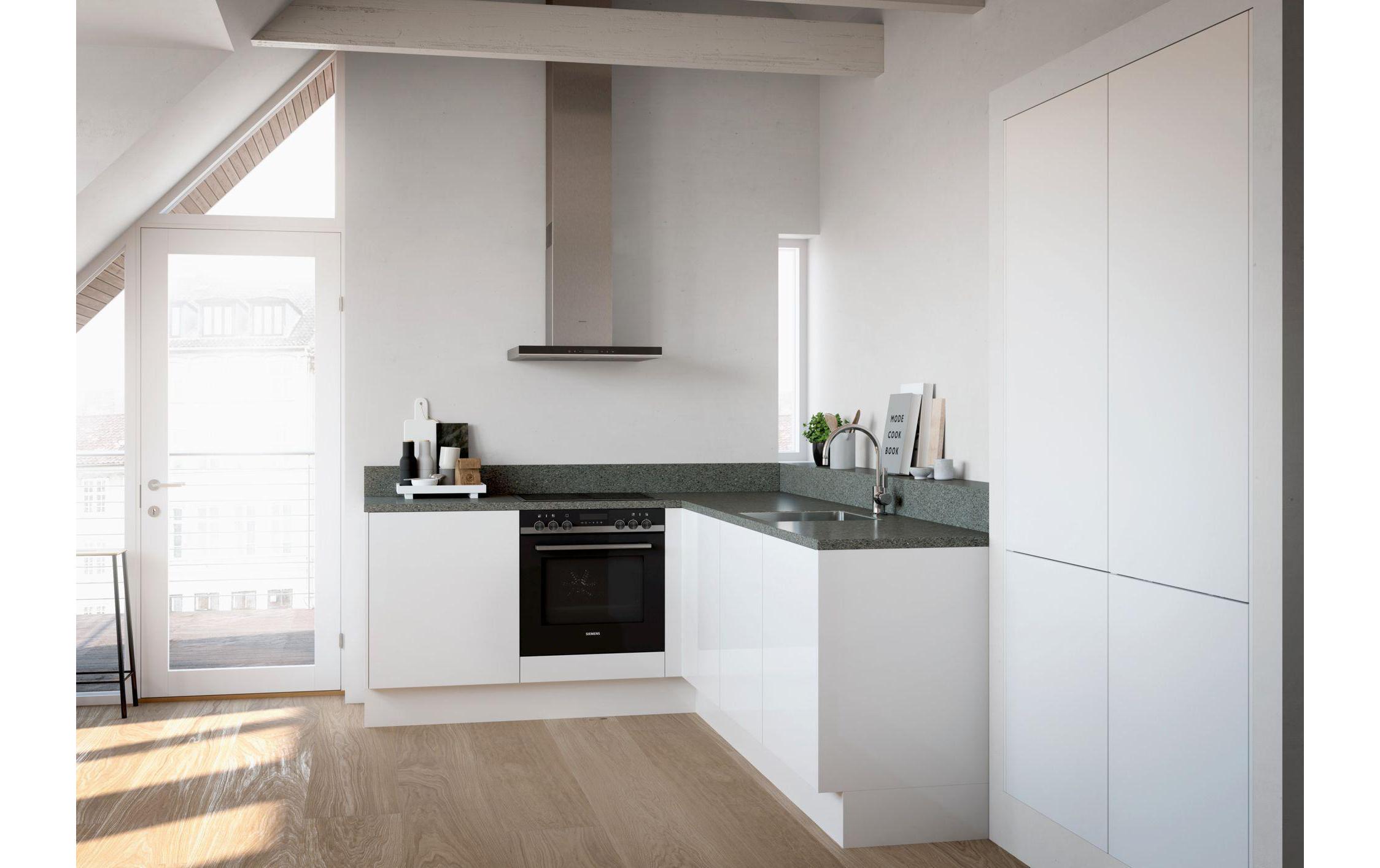 Einbauherd HE510ABR0C EU 60, Schwarz/Silber<br>Backofen