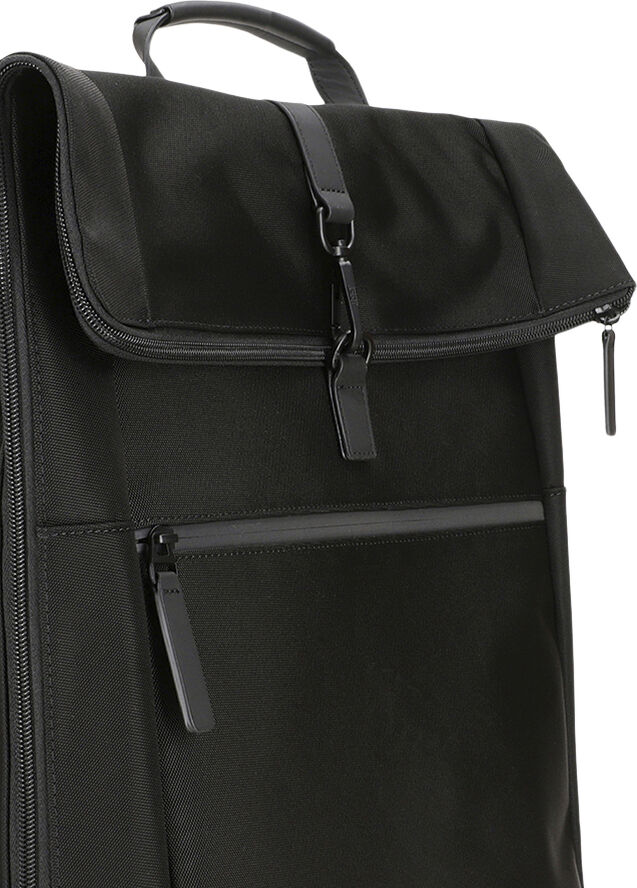 JOST Backpack Courier Rolltop Black nylon