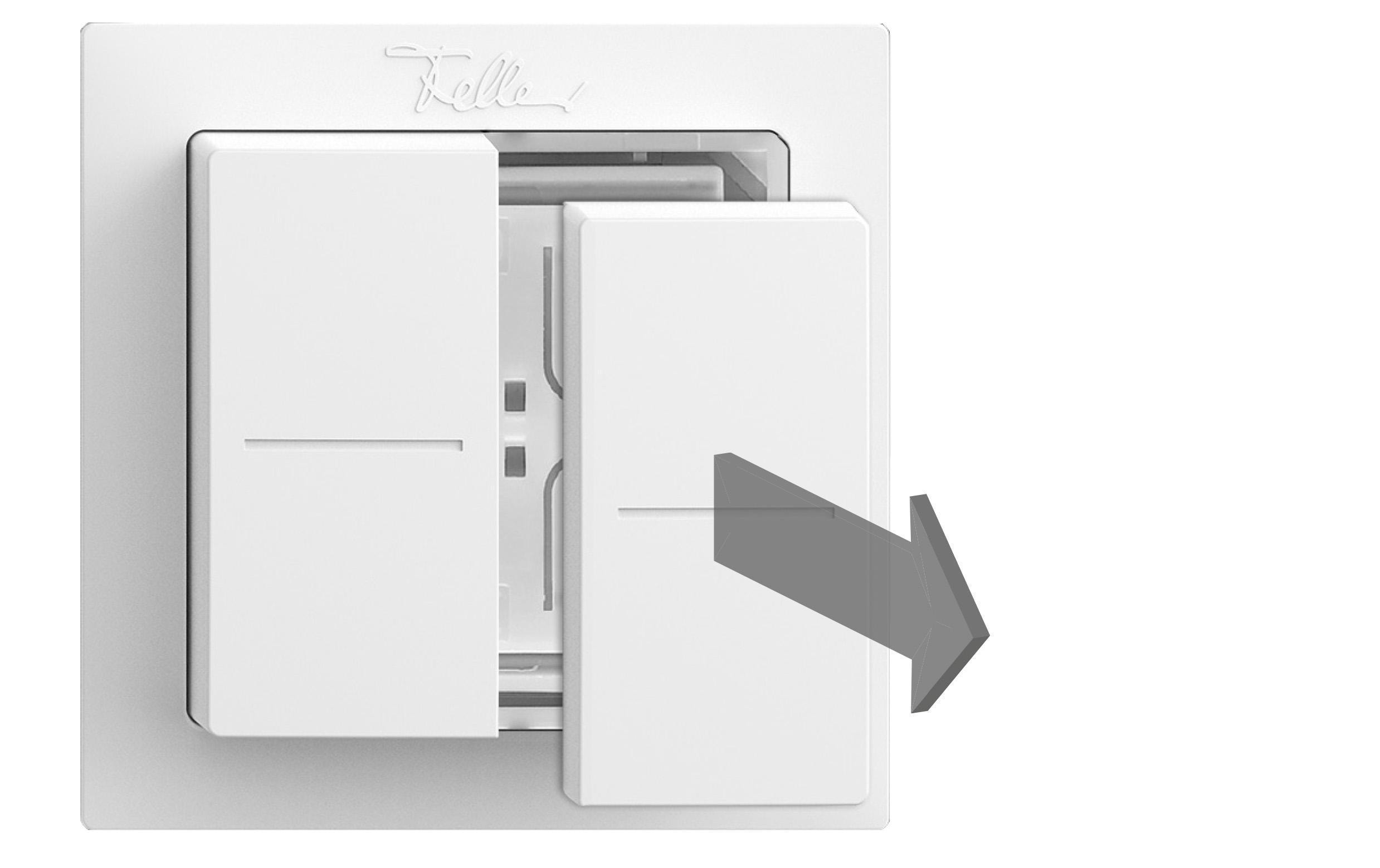 Smart Light Control für Philips Hue EDIZIOdue AP cremaSmartes Licht. Smarter Taster.