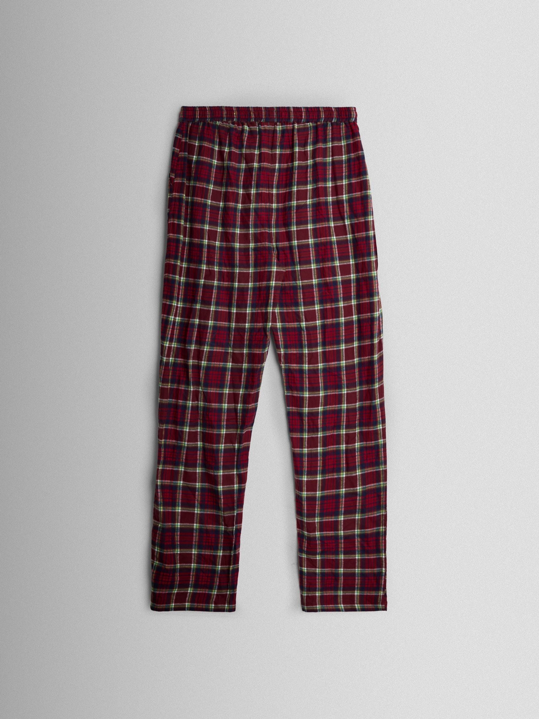 JoJo Maman Bébé - Klassieke kerstpyjamaset met ruit voor heren