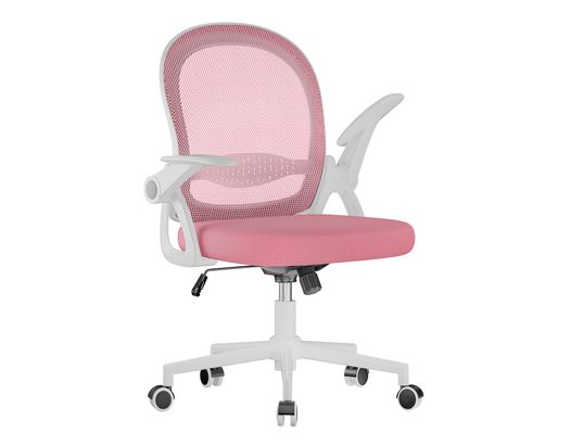 RATTANTREE - Chaise de bureau maille dossier moyen rose