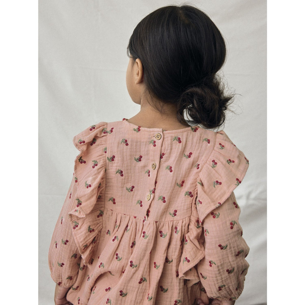 Køb Lil'Atelier Misty Rose Nmfkoala Ls Loose Kjole Lil