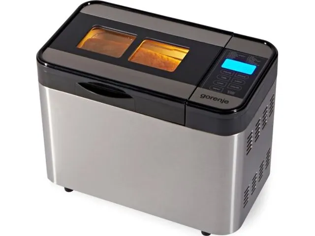 Gorenje BM1400E, Forsinket start-timer, Visningsvindue, 815 W, Sort, Sølv