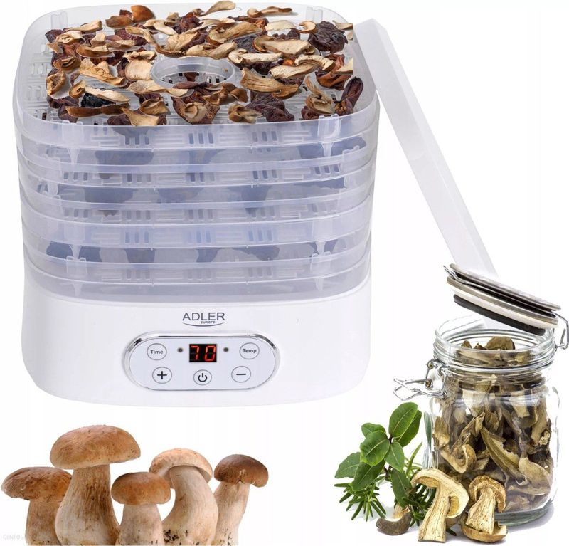 Adler - AD 6658 Champignon kruidendroger - Paddenstoel- kruiden- en voedseldehydrator