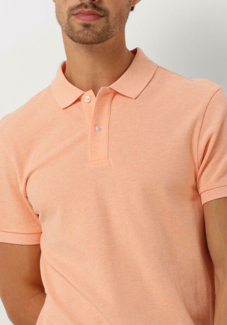 PROFUOMO oranje profuomo polo polo short sleeve