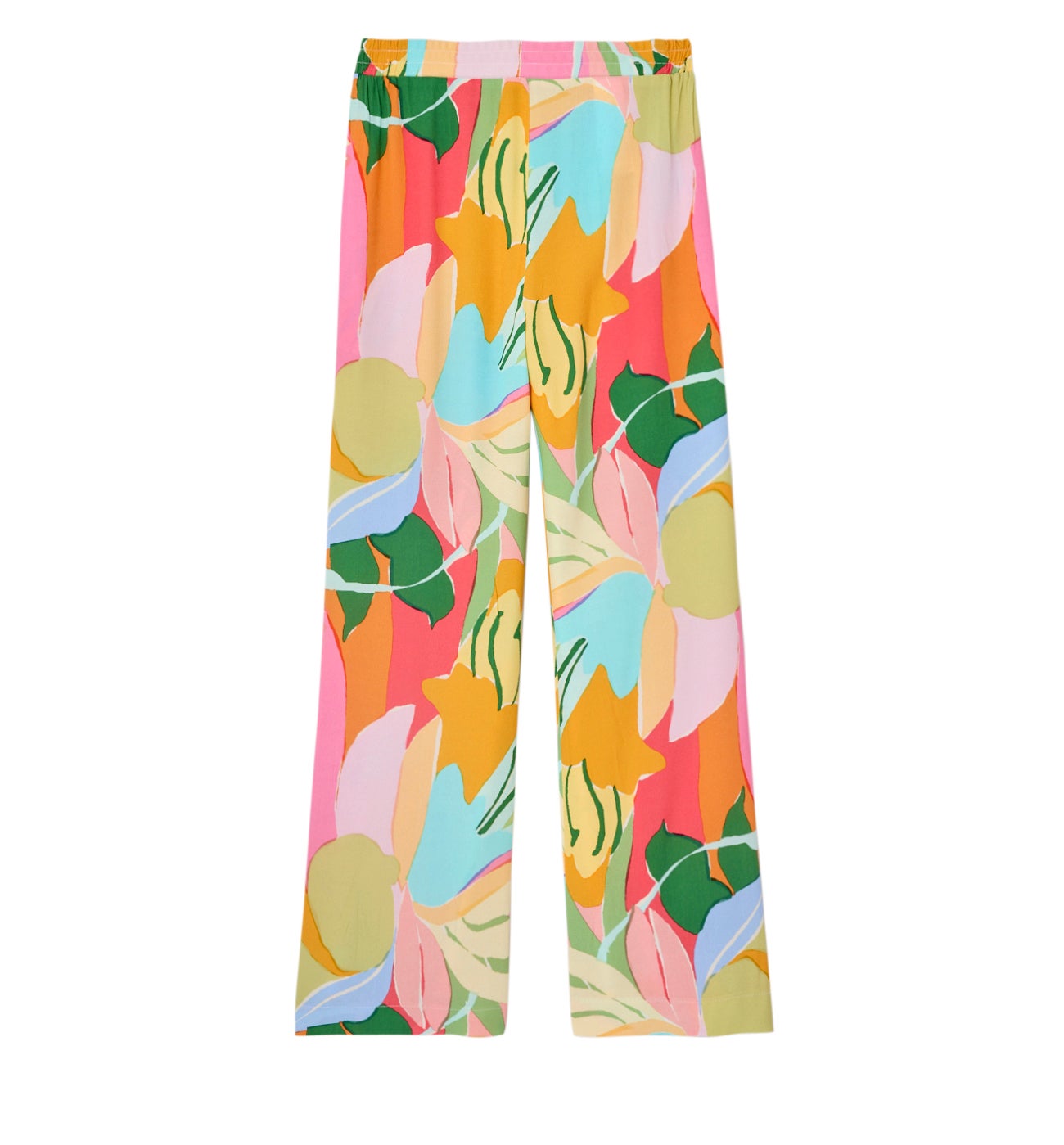 Pantalon large imprimé Femme - Imprimé multicolore