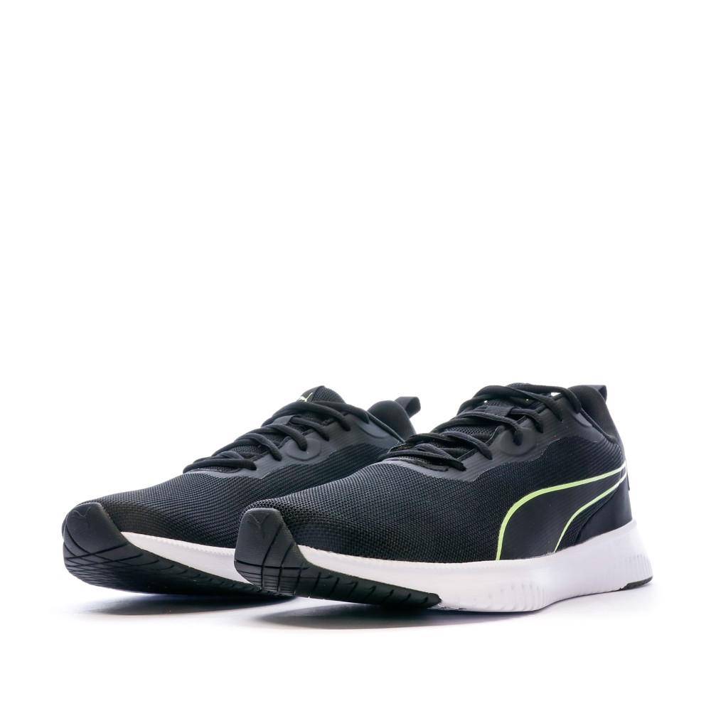 Puma Baskets Noires/Vertes Homme Puma Flyer Flex