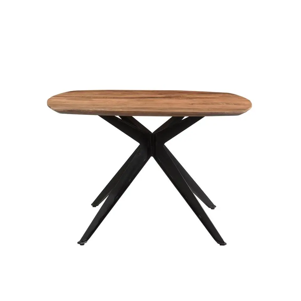 Brix - Eetkamertafel Brix Bjorn - Eettafel- 120cm - Mangohout - Bruin