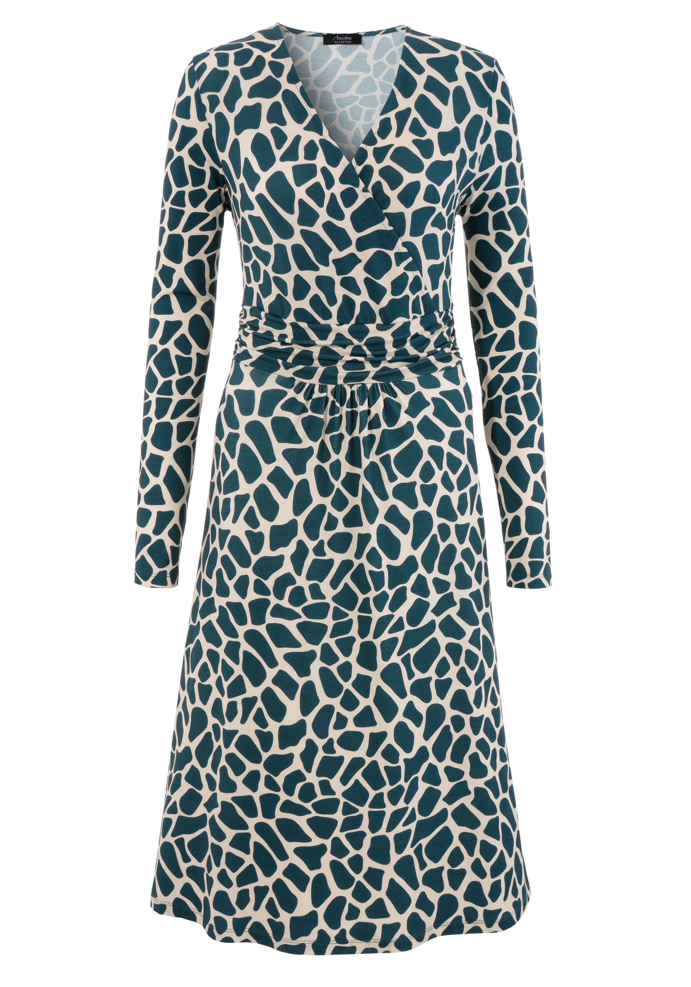 Aniston SELECTED Jerseykleid mit farbigem animal-print