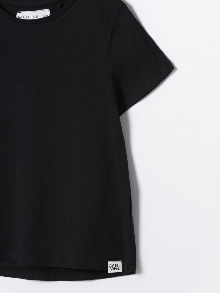 Conjunto com 2 camisetas combinando - Pretas