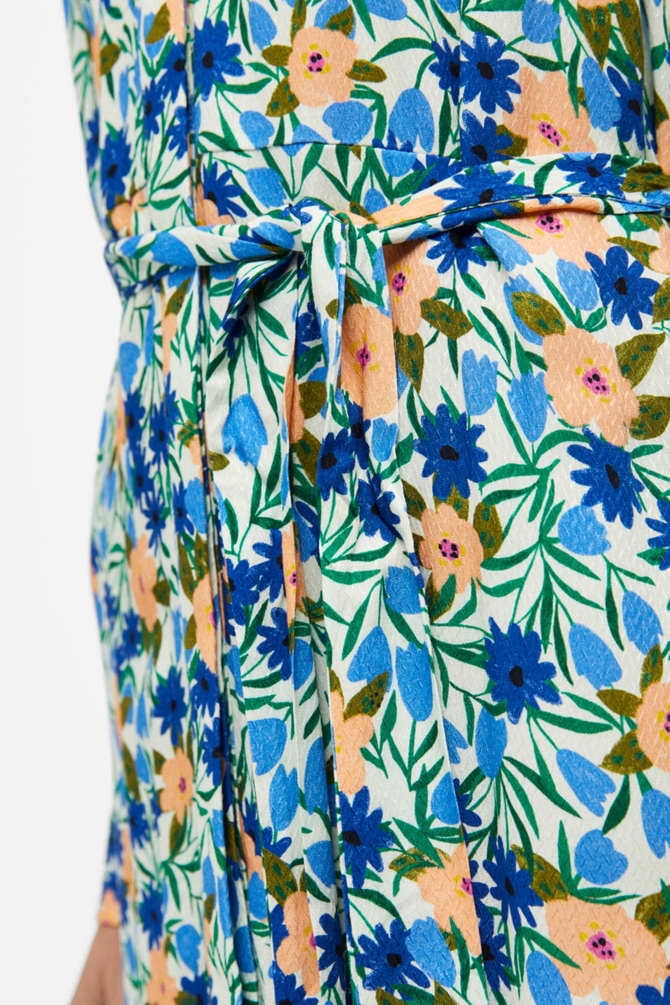 Vestido midi camisa - Branco