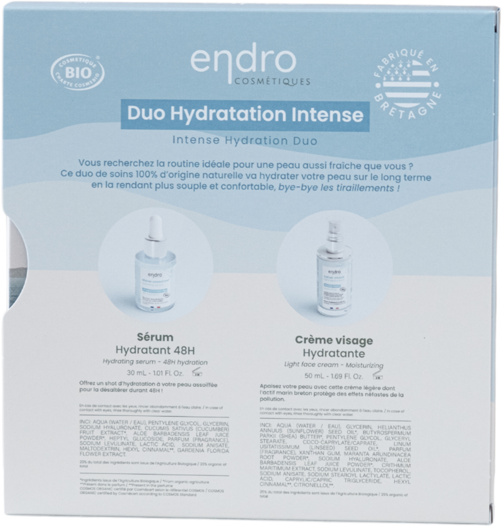 endro cosmétiques  Intense Hydration Duo