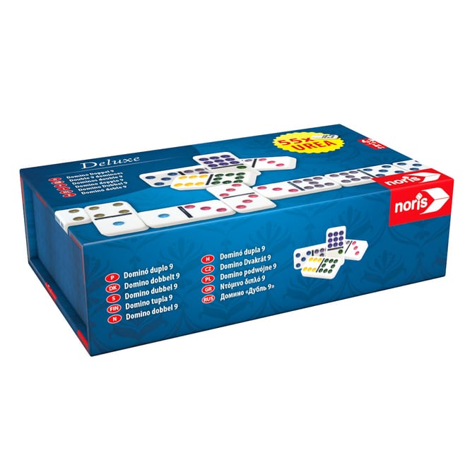 Domino Deluxe Doppel 9 -  Noris