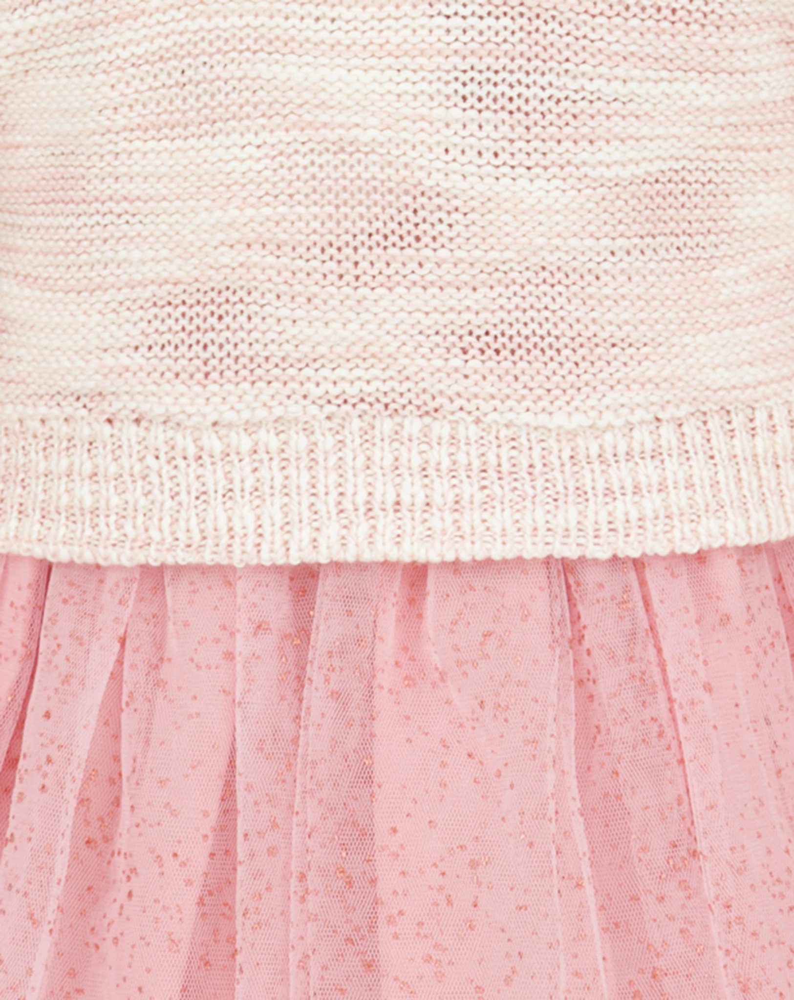 Langarmkleid MIAU mit Tüll in rose