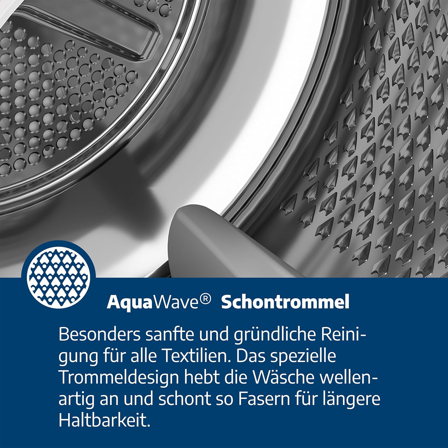 Beko B3T41239A Wäschetrockner, 7 kg, Frontlader Wärmepumpentrockner, SteamCure - Dampffunktion, kombinierter Filtermechanismus, 15 Programme, Knitterschutz, AquaWave Schontrommel, 54,3 cm tief, Weiß