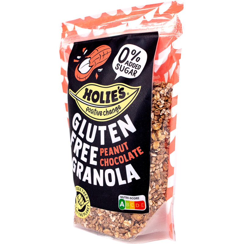 Holie's Granola peanut chocolate glutenfree
