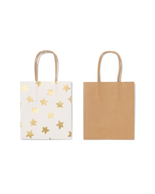 sac cadeau étoile dorée