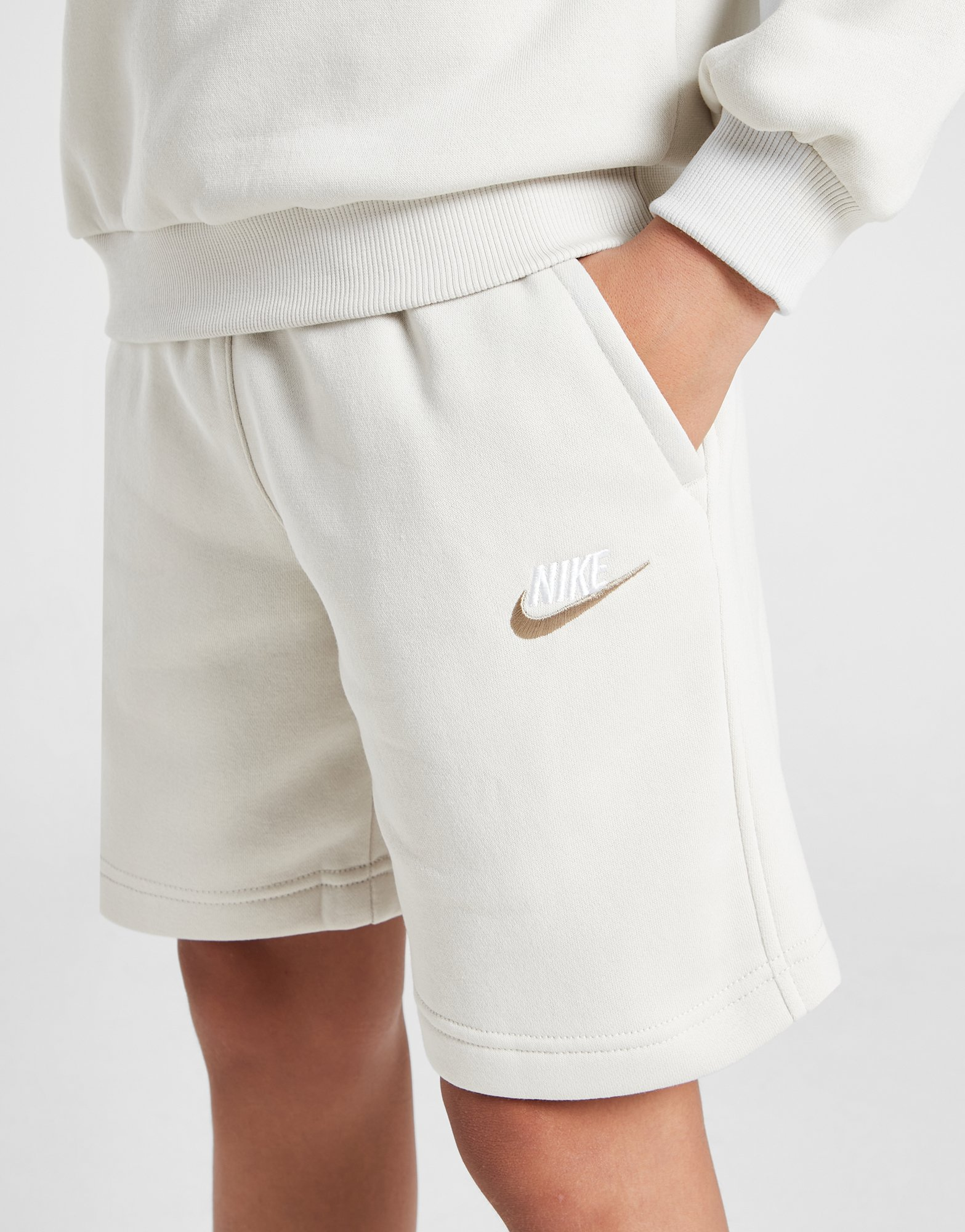Nike Crew Sweatshirt/Shorts Set Junior