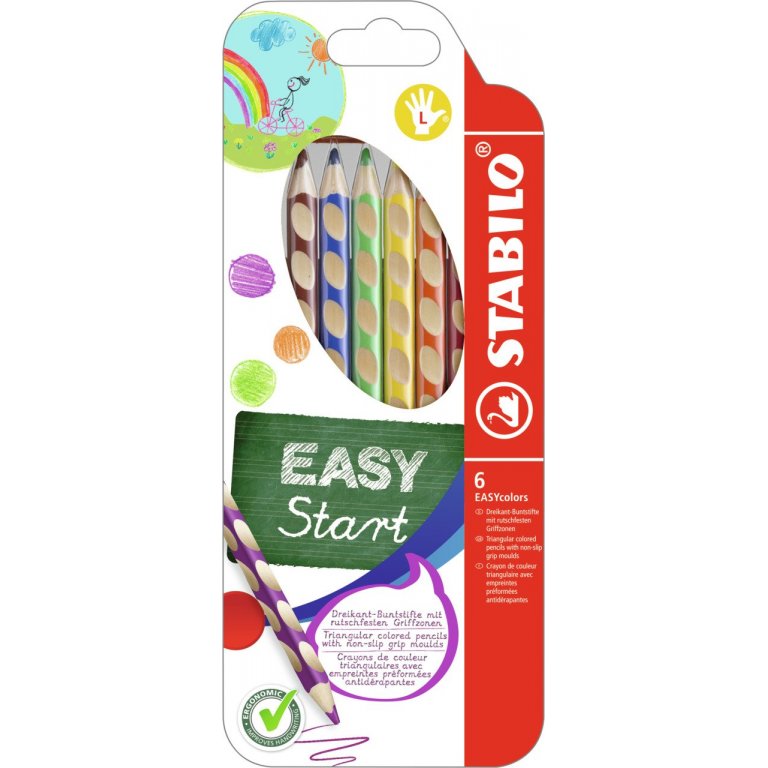 Stabilo Farbstift Easycolors, Set