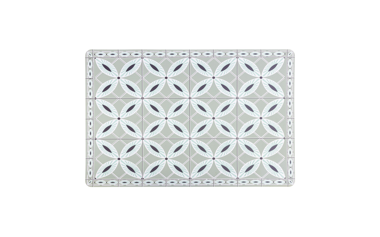 Westmark Arabesque Tischsets  4 Stück 43,5 x 28,5 cm  grün