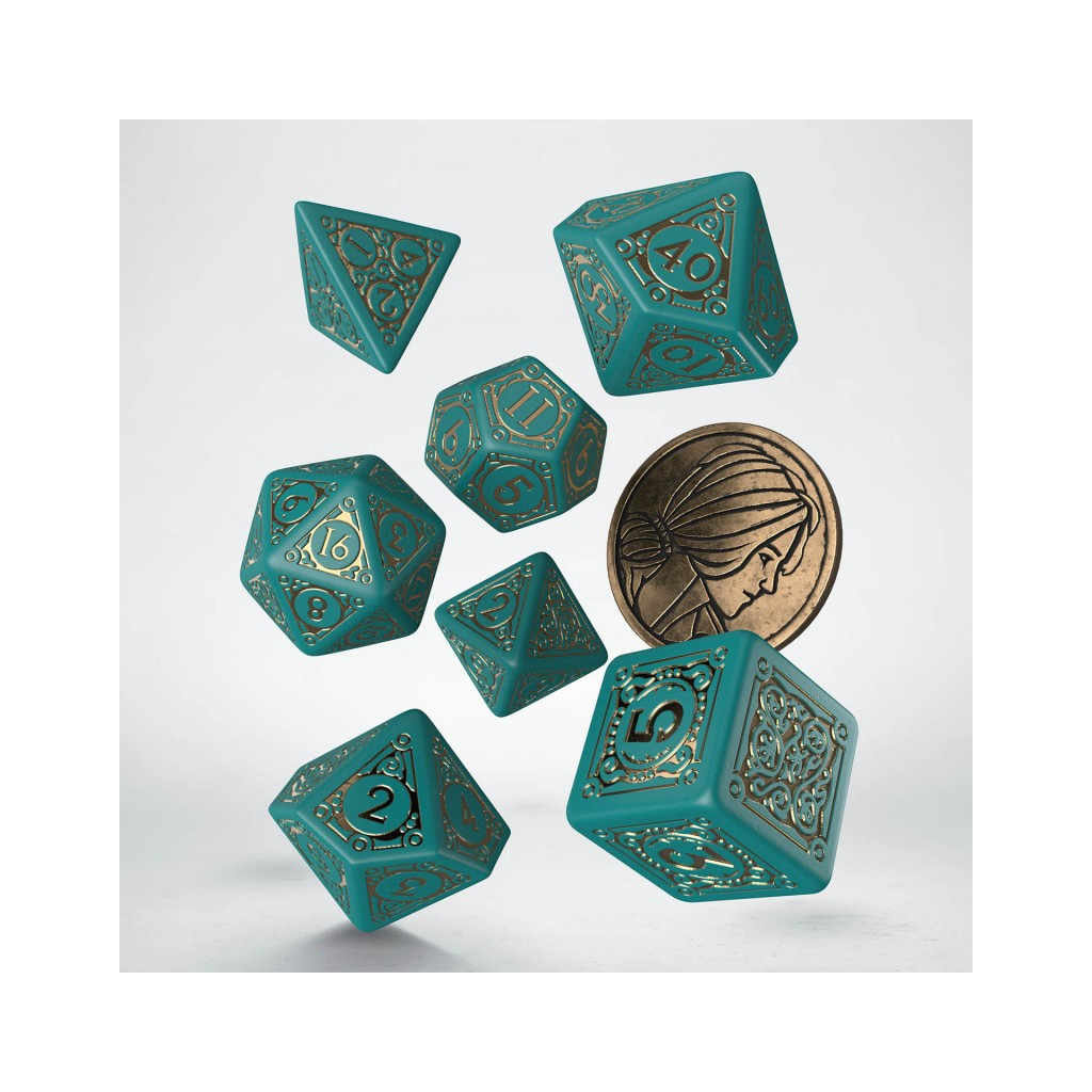 The Witcher Dice Set - Triss - The Beautiful Healer