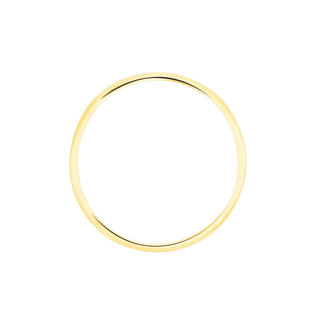 Alliance Meredithe Demi Jonc Classique Or Jaune