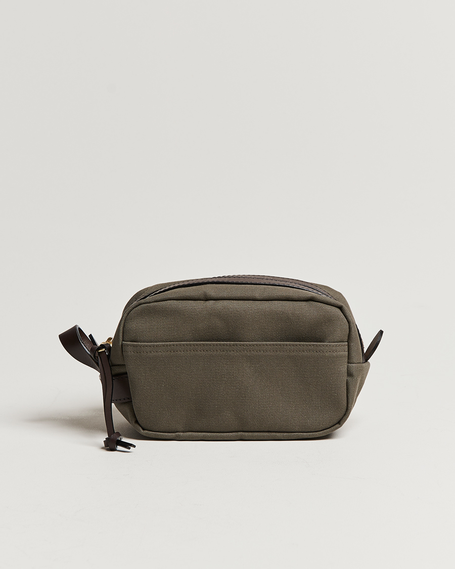 Filson Rugged Twill Travel Kit Otter Green