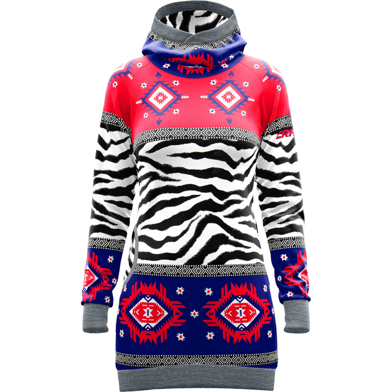 Crazy Damen Spritz Kleid