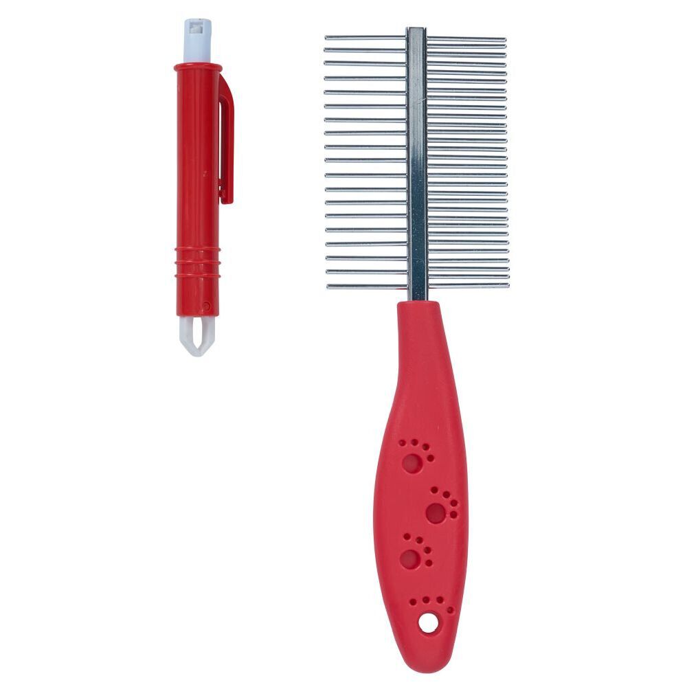 Set de 7 accessoires de toilettage pour chien
