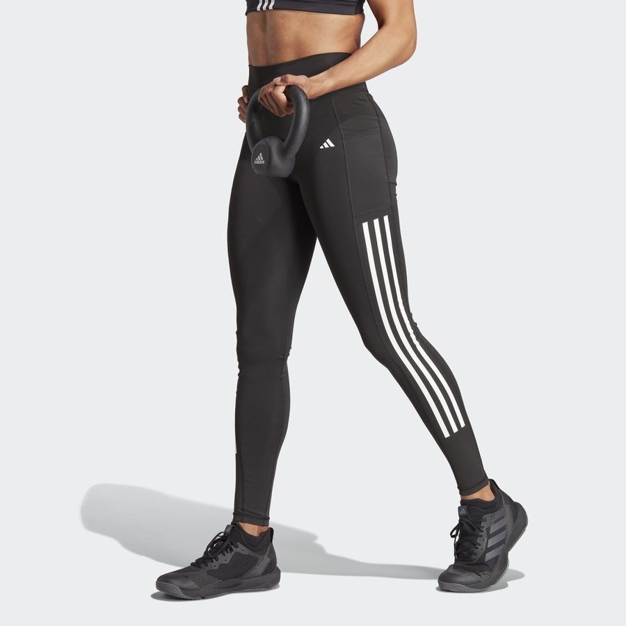Adidas Legging long 3 bandes Optime