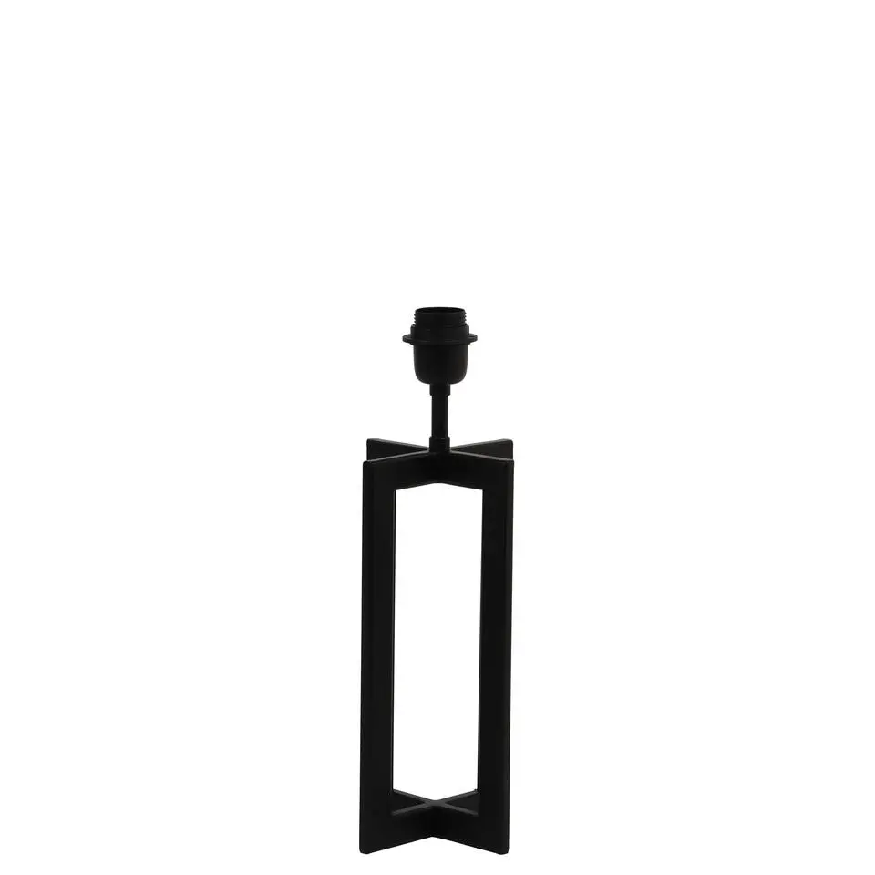 Lampvoet Mace - Zwart - 15x35cm