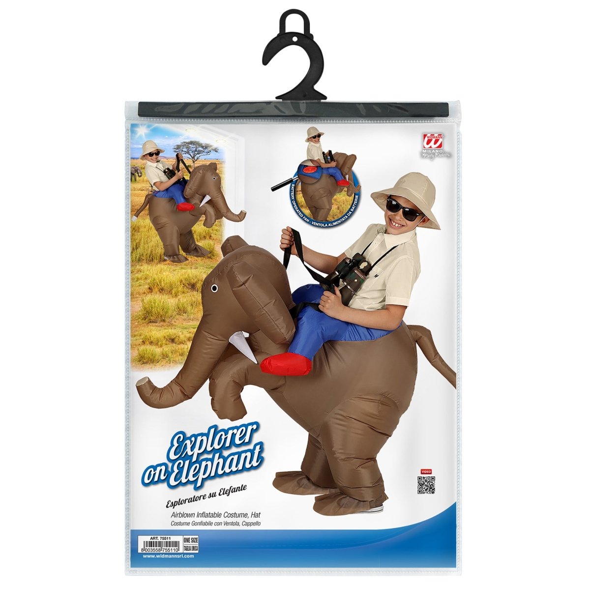 Olifant Kostuum Kind Carry Me