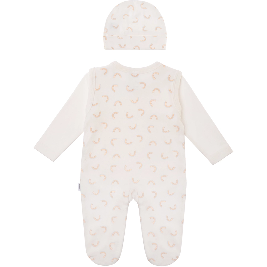 Liliput 3-teiliges Baby-Set Regenbogen weiss