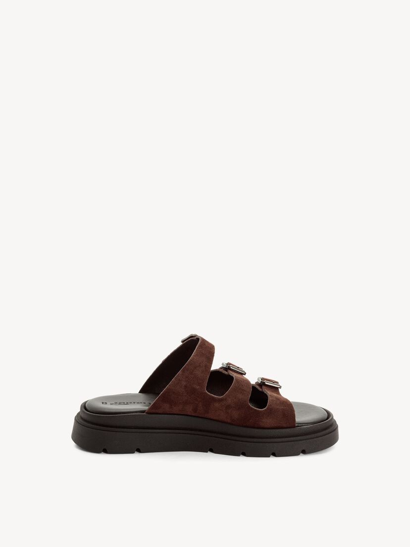 Leren Slipper - bruin