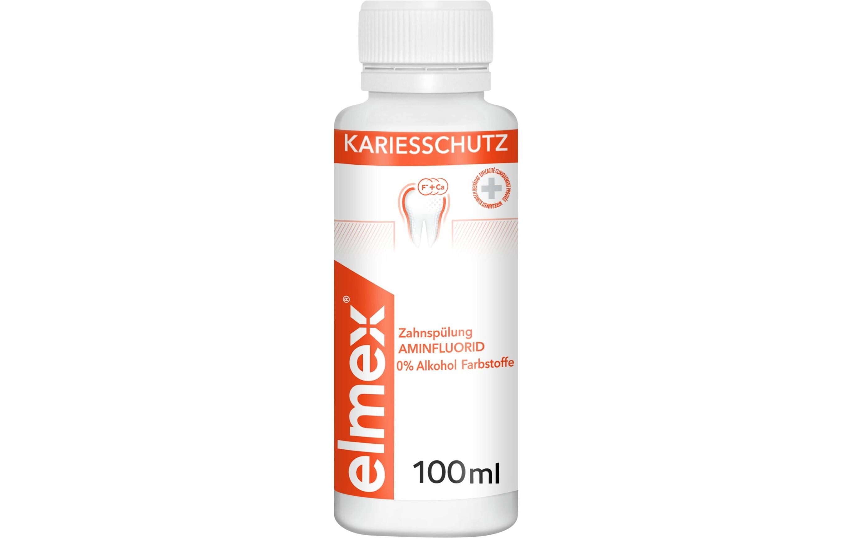 Zahnspülung Kariesschutz 100 ml ReisegrösseMundspülung remineralisiert Zähne & schützt vor Karies