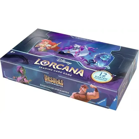 Ravensburger Disney Lorcana: Set 4 - Display mit 24 Booster Packs (Deutsch)