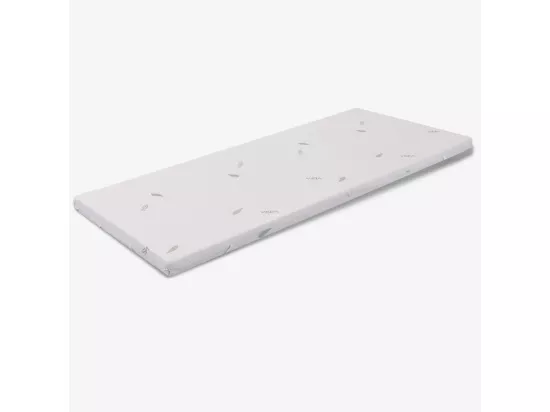 Surmatelas en Waterfoam 180x200 haut de 3 cm, déhoussable, tissu AloeVera | Topper H3
