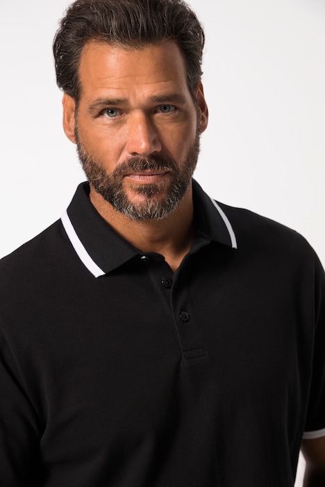 Poloshirt FLEXNAMIC®, Halbarm, Kontraststreifen, bis 8 XL