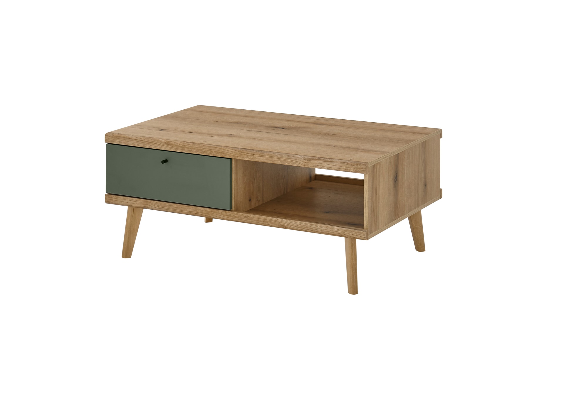 Couchtisch ALVA 107x67 cm Evoke Eiche teilmassiv