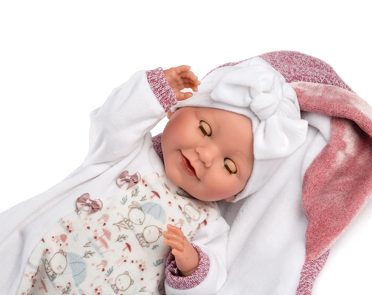 Babypuppe HEIDE (42cm) mit Schlafaugen