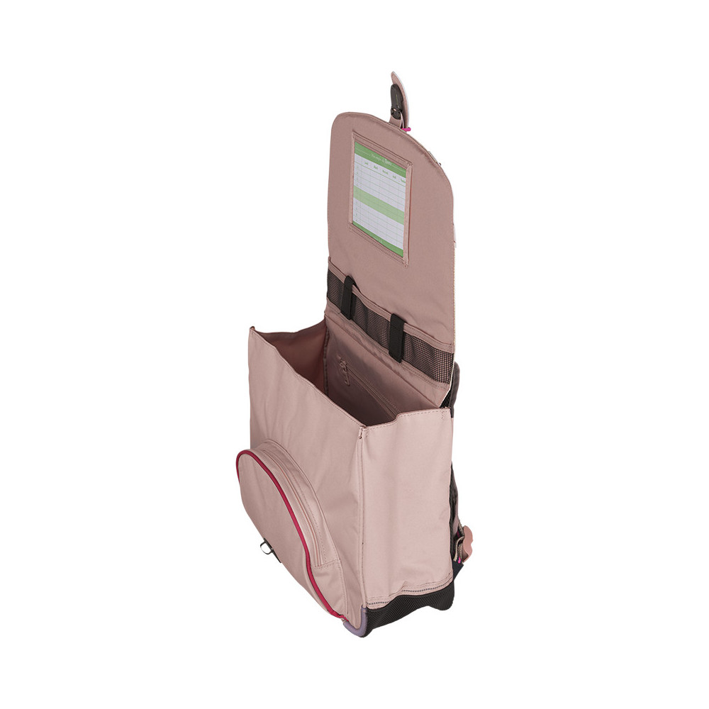 Cartable Célia rose